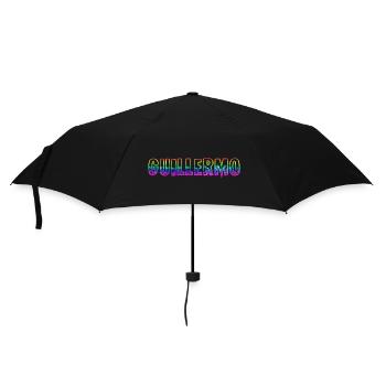 guillermo rs regenbogen - Regenschirm (klein) - Schwarz - Vorne