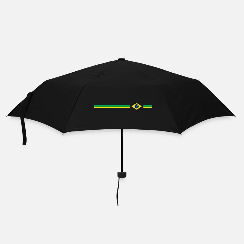 Brazil Design logo - Parapluie standard - noir