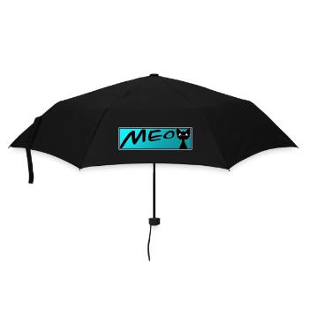 cute cat MEOW cats cat cat - Umbrella (small) - black - Front