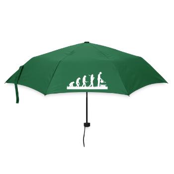 Evolution Gärtner - Regenschirm (klein) - Flaschengrün - Vorne