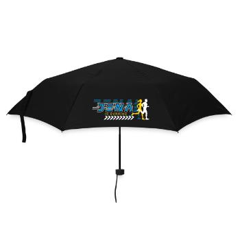 Jena est en course - Parapluie standard - noir - Devant