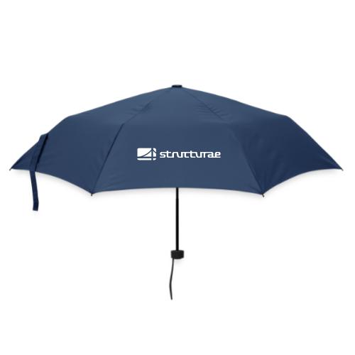 Structurae White - Regenschirm (klein)