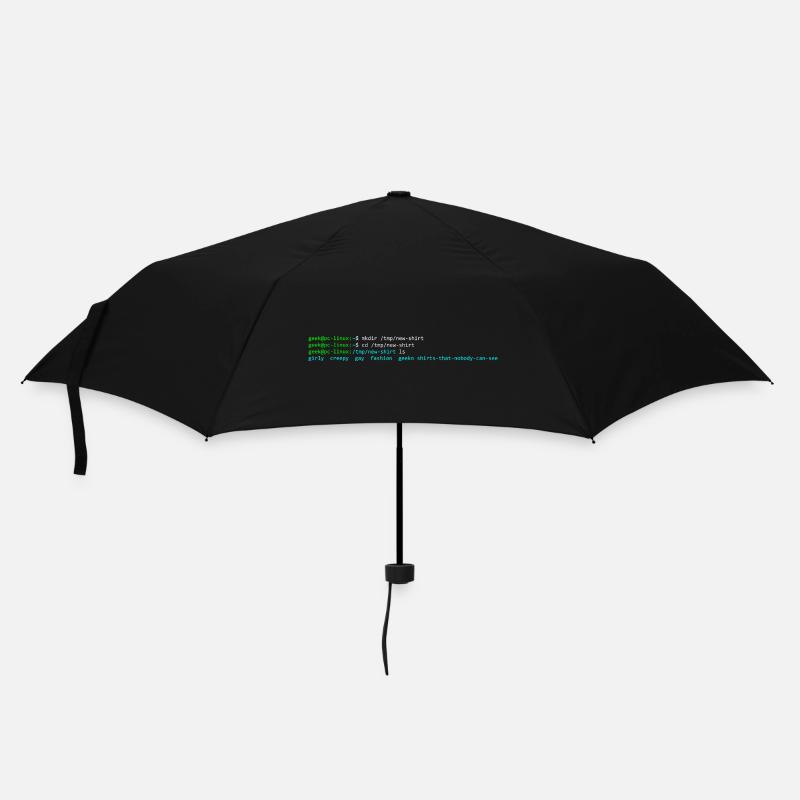 Linux terminal - Umbrella (small) - black