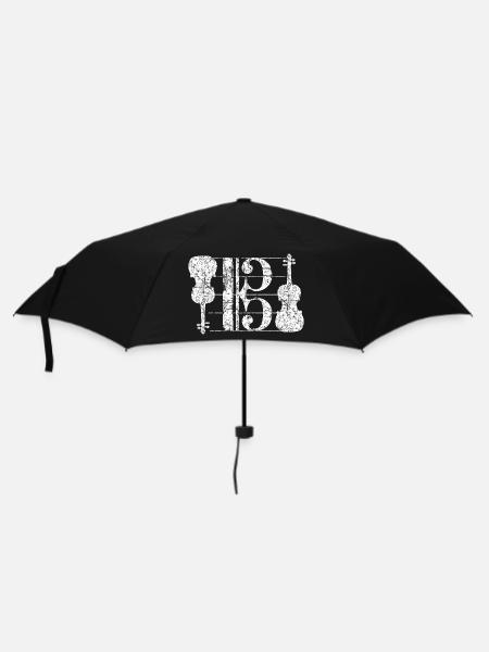 Alto Keys & Altos (Vintage White) Musiciens - Parapluie standard - noir