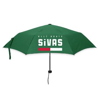 Sivas 58 - Regenschirm (klein) - Flaschengrün - Vorne