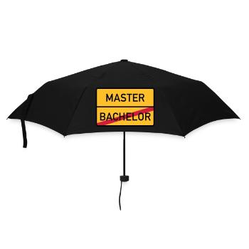 master - Regenschirm (klein) - Schwarz - Vorne