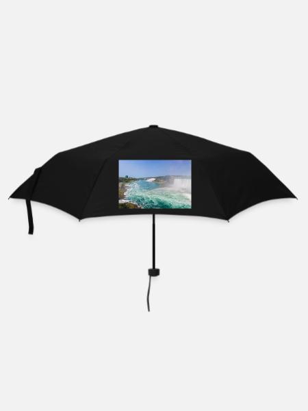 Canada Ontario Niagara Falls American and Canadian - Umbrella (small) - black
