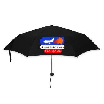 armée de l'air Française - Parapluie standard - noir - Devant