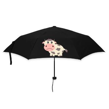 vache, agriculteur, agriculteur, agriculture - Parapluie standard - noir - Devant