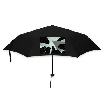 Ovni - Parapluie standard - noir - Devant