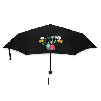 Joyeuses Pâques - Parapluie standard - noir - Devant