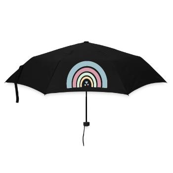 Rainbow - Umbrella (small) - black - Front