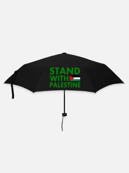 Stand with palestine - Umbrella (small) - black