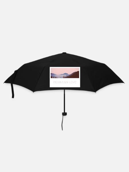 Mountain Love - Umbrella (small) - black