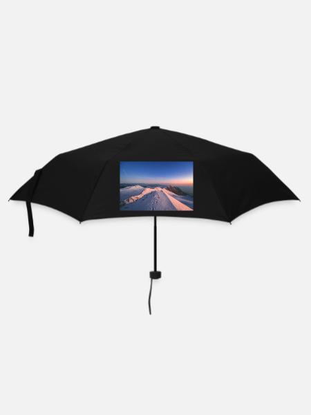 The first light on thr summit of Mt. Parnassus - Umbrella (small) - black