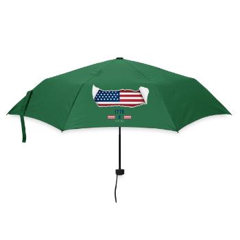 Unabhängigkeit vom 4. Juli - Regenschirm (klein) - Flaschengrün - Vorne