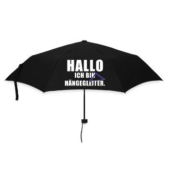 Hängegleiter - Regenschirm (klein) - Schwarz - Vorne
