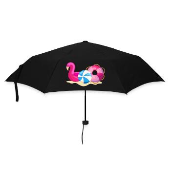 Bathgadges in pink - Umbrella (small) - black - Front