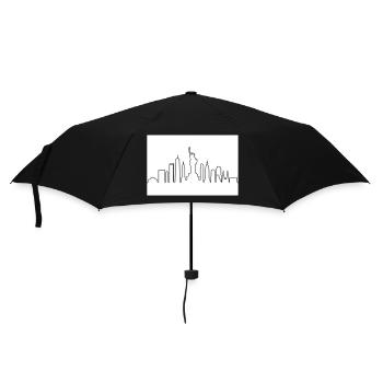 NY skyline - Umbrella (small) - black - Front