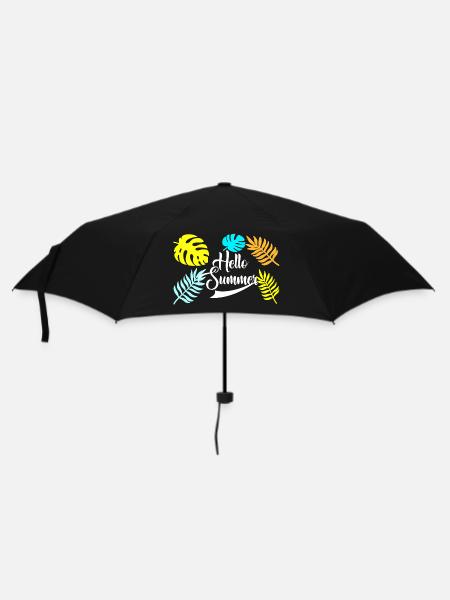 Bonjour l’été - Parapluie standard - noir