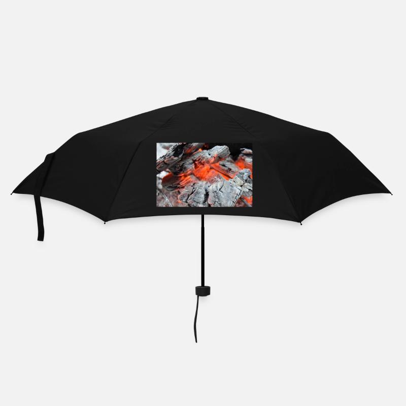 Close up of fire embers - Umbrella (small) - black