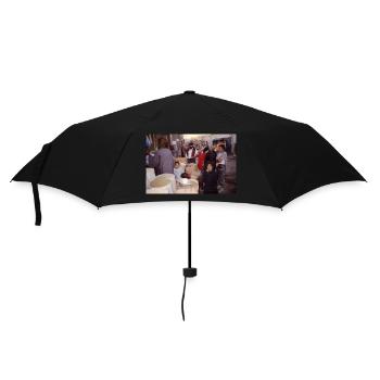 Surrounding People - Regenschirm (klein) - Schwarz - Vorne