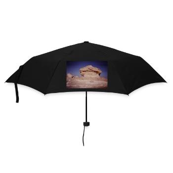 Desert - Regenschirm (klein) - Schwarz - Vorne