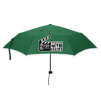 speak fluent movie quotes - Umbrella (small) - bottlegreen - Front