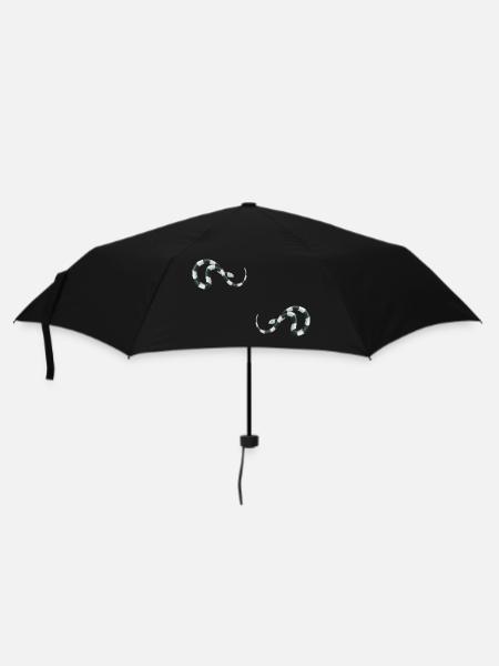 The funny sea snakes - Umbrella (small) - black