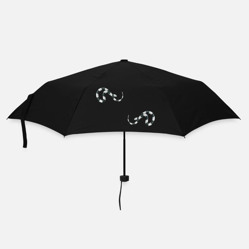 The funny sea snakes - Umbrella (small) - black