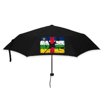 Zentralafrikanische Republik VINTAGE - Regenschirm (klein) - Schwarz - Vorne