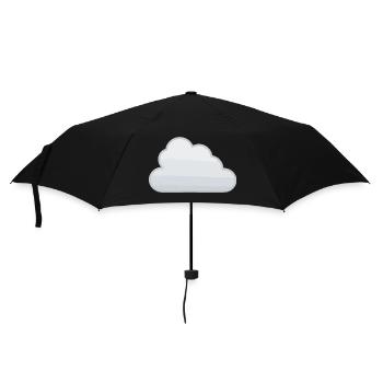 Cloud Cloud Sky Gift Idea - Umbrella (small) - black - Front