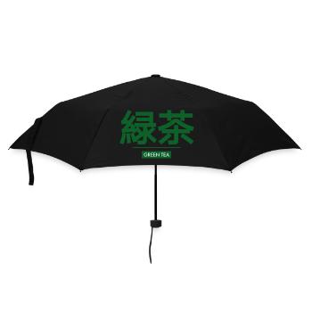 Japanisch - Regenschirm (klein) - Schwarz - Vorne