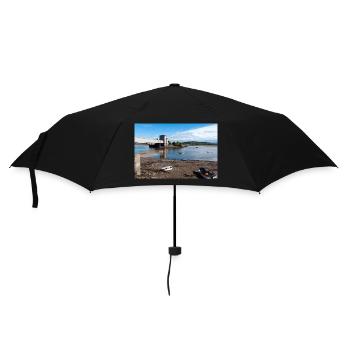 River Conwy Bridges - Umbrella (small) - black - Front