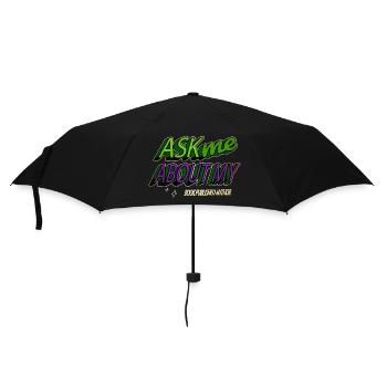 rédacteur idée cadeau costume drôle écrire - Parapluie standard - noir - Devant