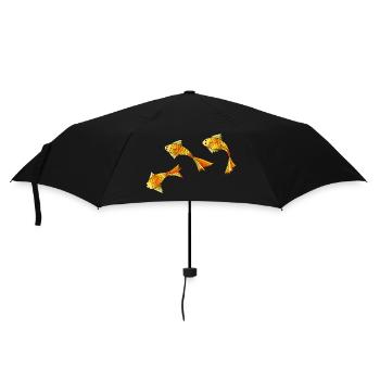Poissons - Parapluie standard - noir - Devant