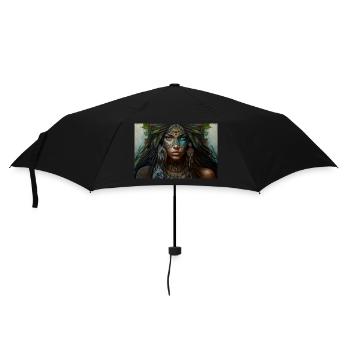Cadeau vaudou néo-indien - Parapluie standard - noir - Devant