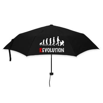 revolution daddy stroller birth - Umbrella (small) - black - Front