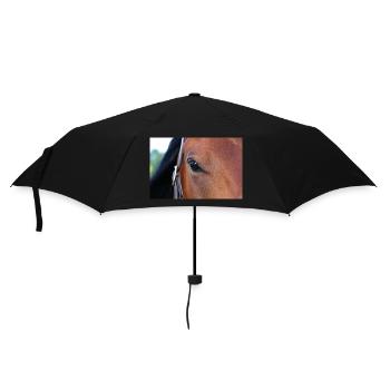 Oeil de cheval - Parapluie standard - noir - Devant