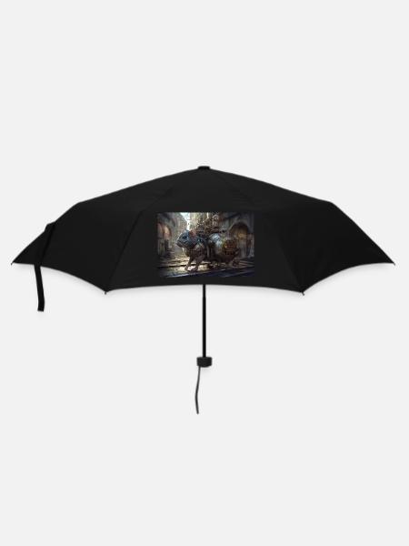 Cité des rats - Parapluie standard - noir