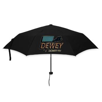 books lover birthday present idea inspirational - Regenschirm (klein) - Schwarz - Vorne