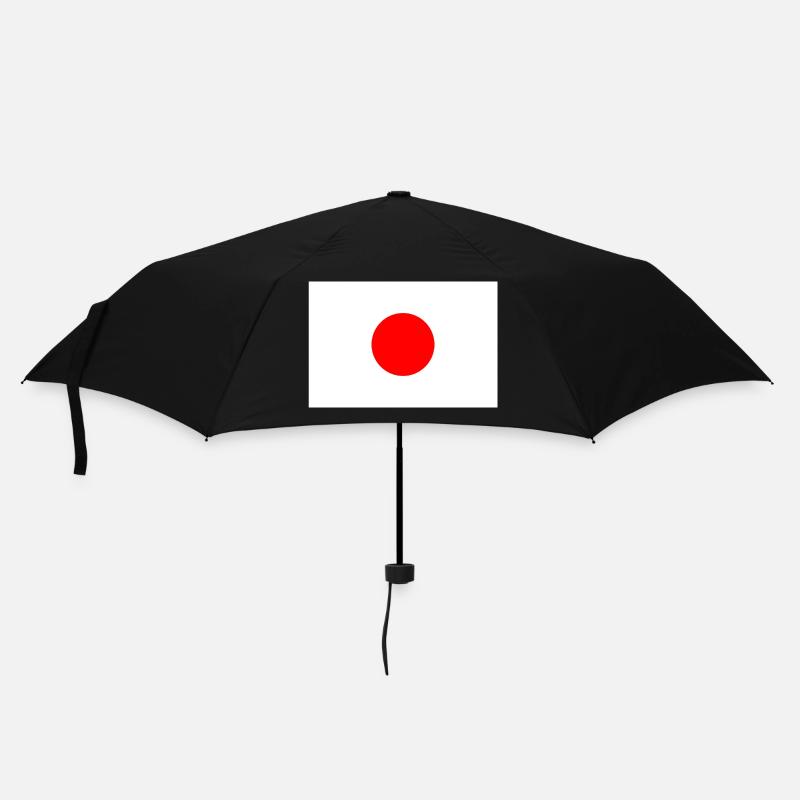 Japan rising sun og - Regenschirm (klein) - Schwarz