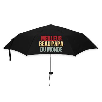 Meilleur Beau Papa Du Monde - Parapluie standard - noir - Devant