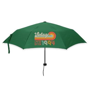 1994 Birthday Born in 1994 - Umbrella (small) - bottlegreen - Front