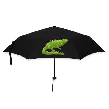 Wildtiere - Regenschirm (klein) - Schwarz - Vorne