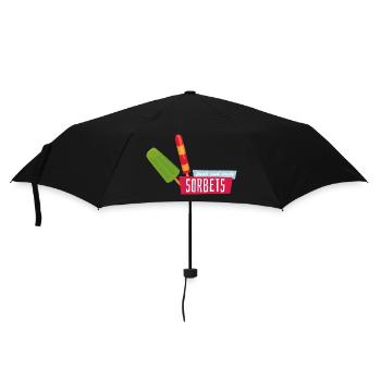 Sommer - Regenschirm (klein) - Schwarz - Vorne
