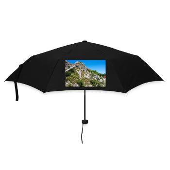 Festung Knin (Kninska tvrđava) Kroatien - Regenschirm (klein) - Schwarz - Vorne