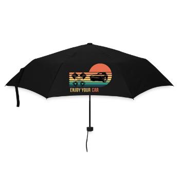 Enjoy your car - Umbrella (small) - black - Front