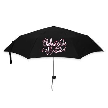Vêtements chehrazade prénom arabe et français - Parapluie standard - noir - Devant