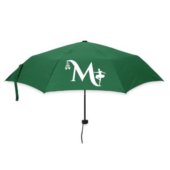 Letter m ballerina - Umbrella (small) - bottlegreen - Front